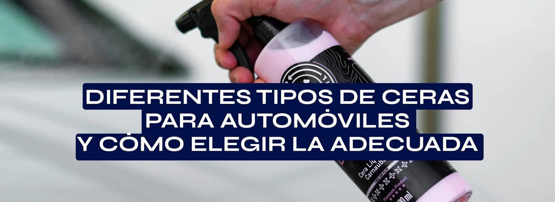 Descubre los diferentes tipos de ceras para automóviles y cómo elegir la adecuada - Flip Detail®